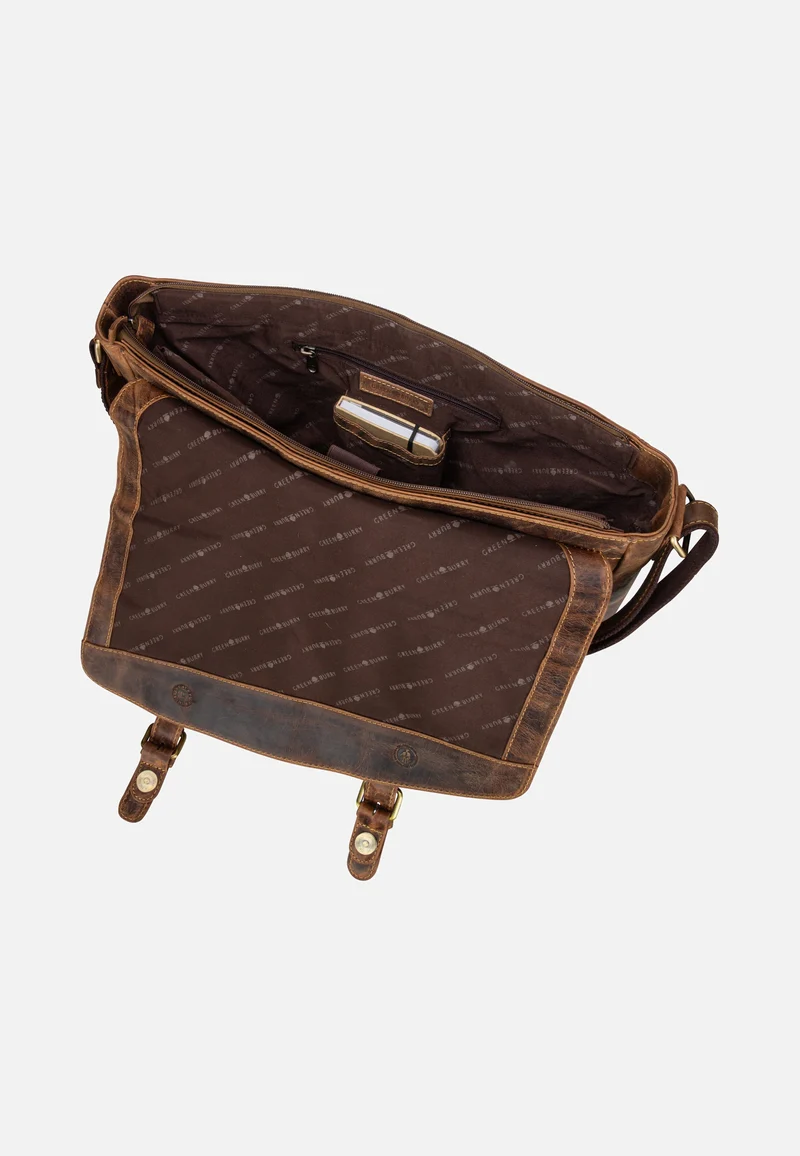 Vintage 1541 Revolver Bag XL Sattelbraun - Messenger Bag