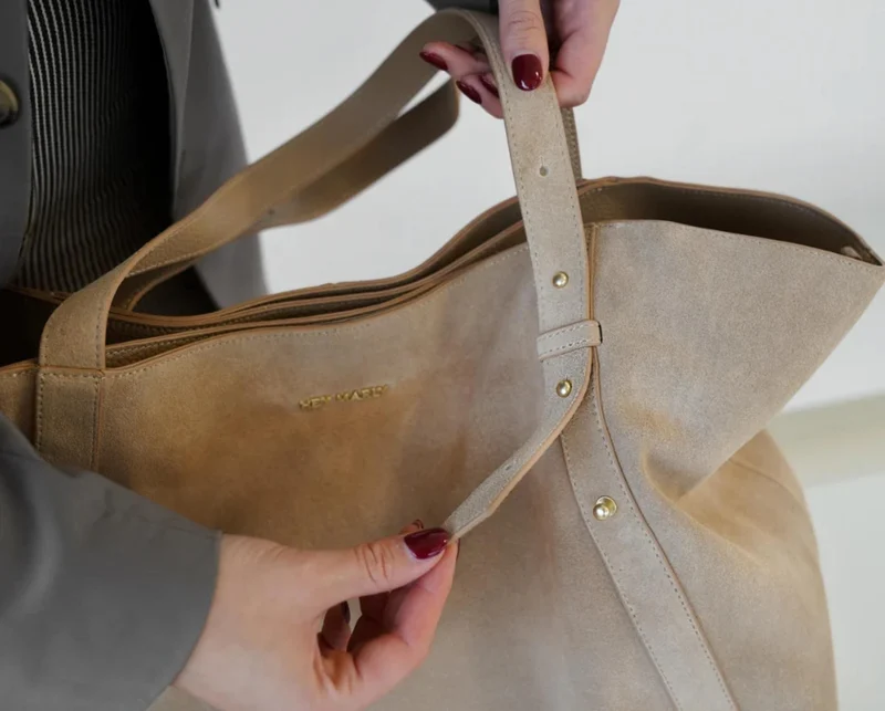 Hey Marly Shoppertasche Pretty Wonder Suede L - Sand