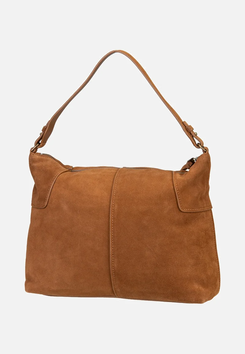Mila Hydro Suede Brown - Hobo Bag