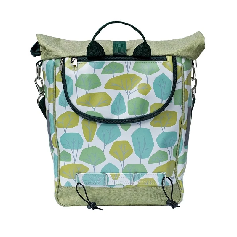 IKURI Fahrradtasche Bosque – einseitig, wasserdicht, 13–21 l, handgefertigt