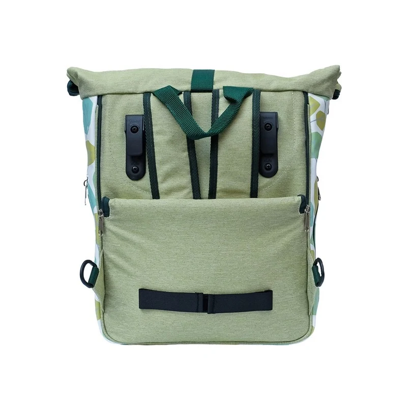 IKURI Kombi Fahrradtasche Rucksack Bosque – wasserdicht, 13–21 l, handgefertigt