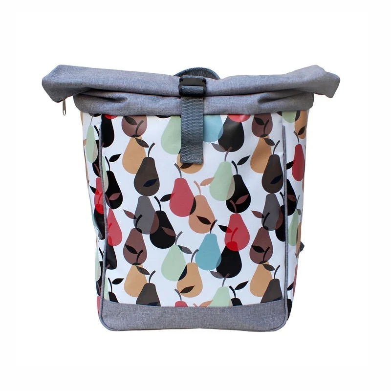 IKURI Kombi Fahrradtasche Rucksack Peras – wasserdicht, 13–21 l, handgefertigt