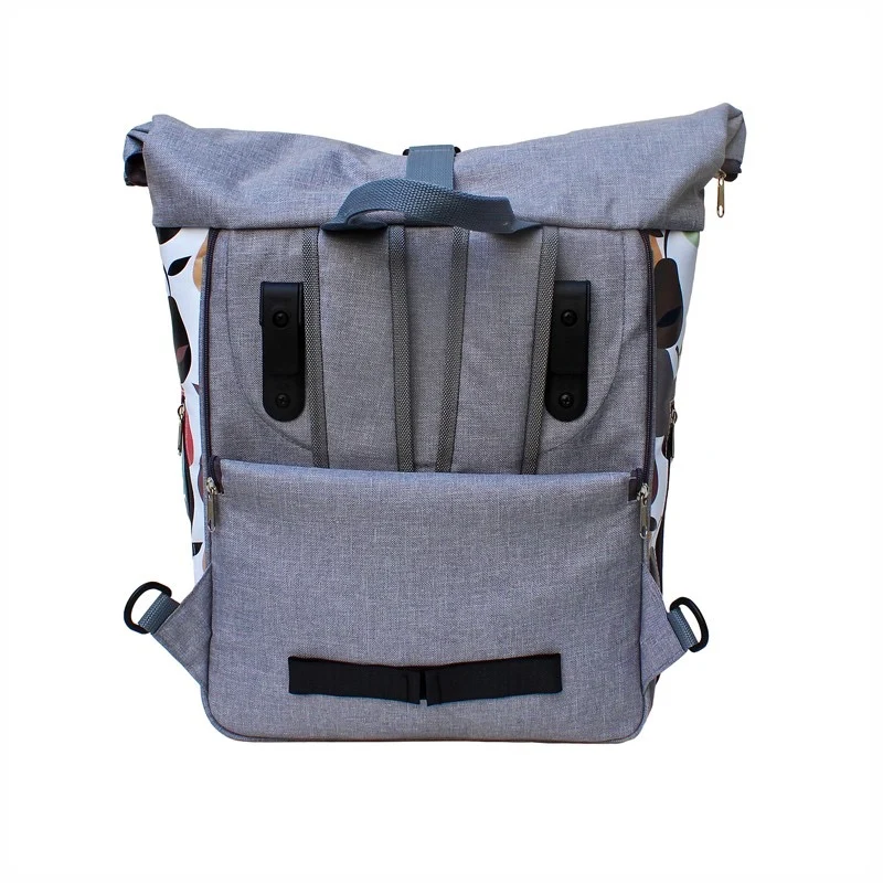 IKURI Kombi Fahrradtasche Rucksack Peras – wasserdicht, 13–21 l, handgefertigt