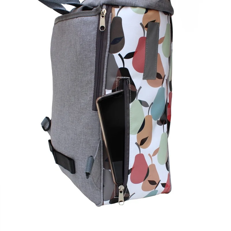 IKURI Kombi Fahrradtasche Rucksack Peras – wasserdicht, 13–21 l, handgefertigt