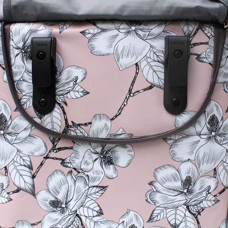 IKURI Fahrradtasche Magnolia – einseitig, wasserdicht, 13–21 l, handgefertigt