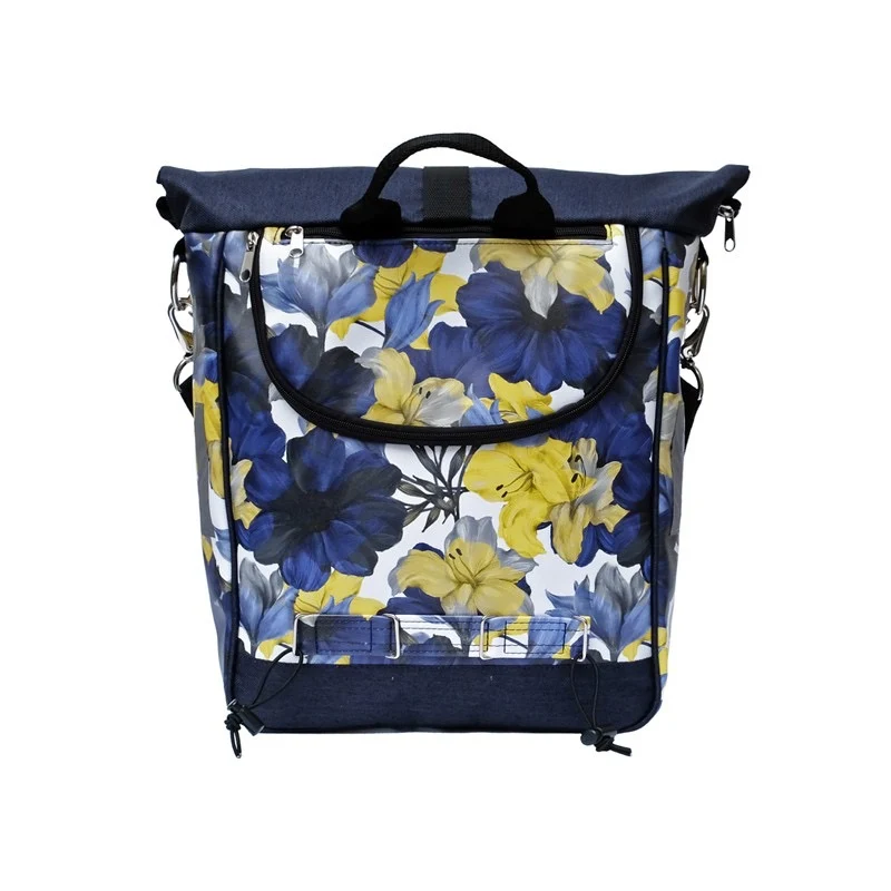 IKURI Fahrradtasche Azucena – einseitig, wasserdicht, 13–21 l, handgefertigt