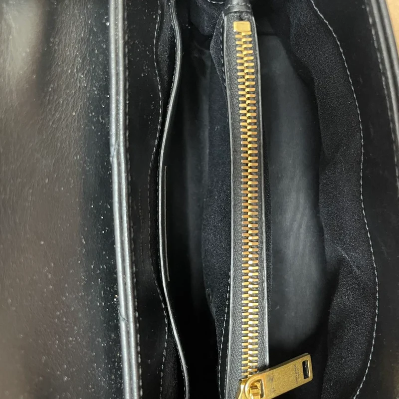 Saint Laurent Loulou Henkeltasche aus Leder, 2019