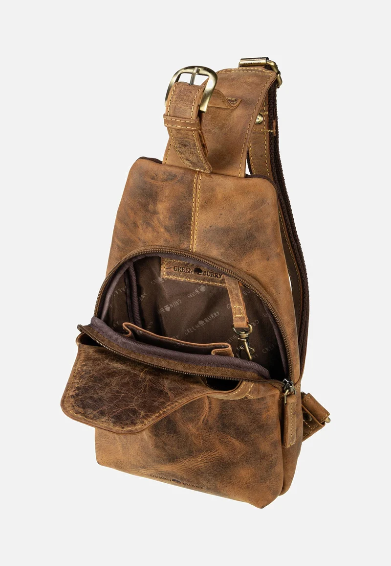 Vintage 1558 Bodybag Sattelbraun - Sling Bag