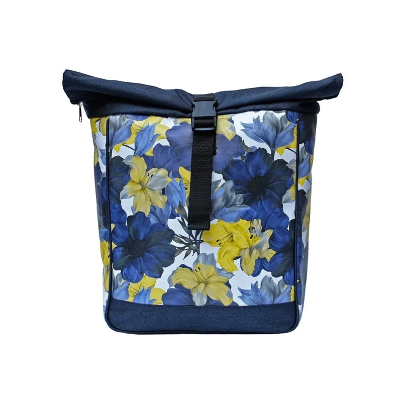IKURI Kombi Fahrradtasche Rucksack Azucena – wasserdicht, 13–21 l, handgefertigt