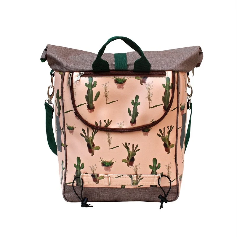 IKURI Fahrradtasche Cactus – einseitig, wasserdicht, 13–21 l, handgefertigt