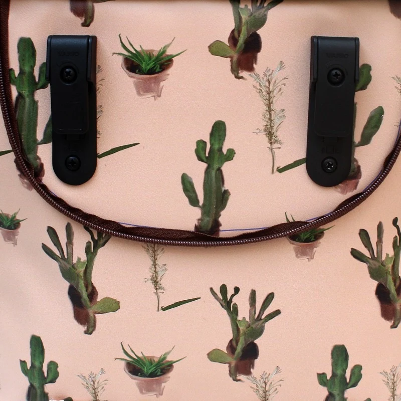 IKURI Fahrradtasche Cactus – einseitig, wasserdicht, 13–21 l, handgefertigt