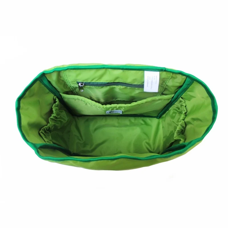 IKURI Kombi Fahrradtasche Rucksack Cactus – wasserdicht, 13–21 l, handgefertigt