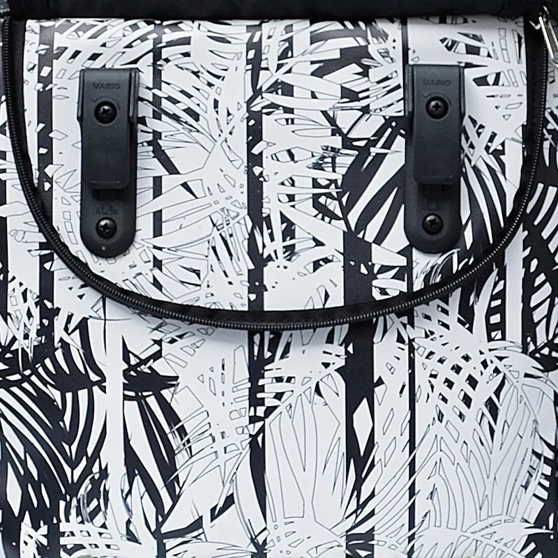 IKURI Fahrradtasche Palmeras – einseitig, wasserdicht, 13–21 l, handgefertigt