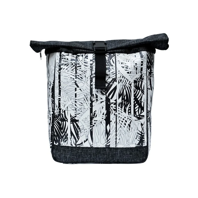IKURI Kombi Fahrradtasche Rucksack Palmeras – wasserdicht, 15 l, handgefertigt