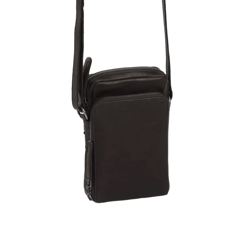 The Chesterfield Brand | Leder Umhängetasche Hamilton Braun | Wax Pull Up Leder