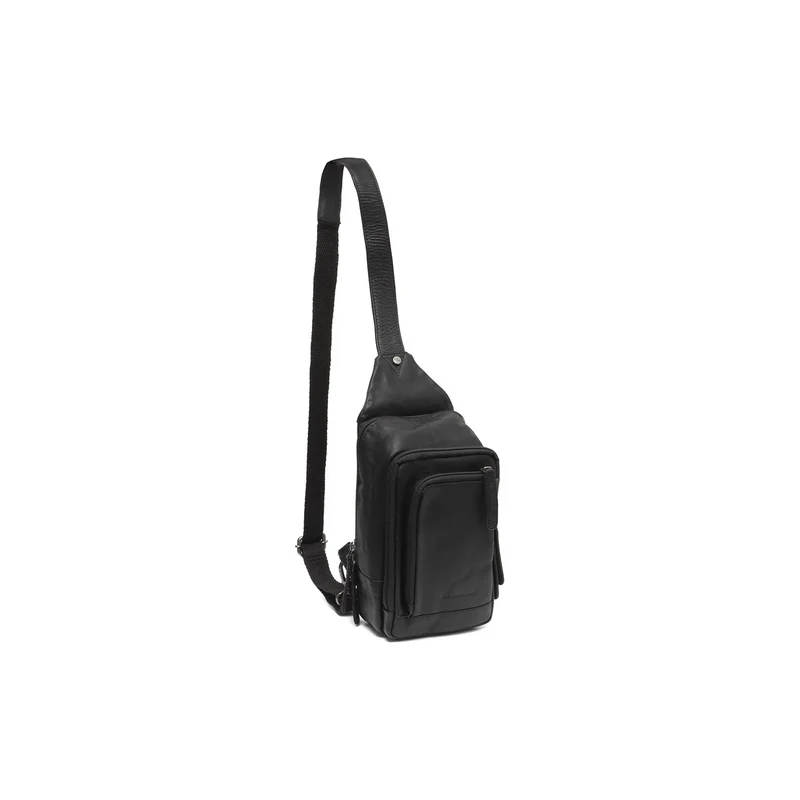 The Chesterfield Brand | Leder Crossbody Riga Schwarz | Wax Pull Up Leder