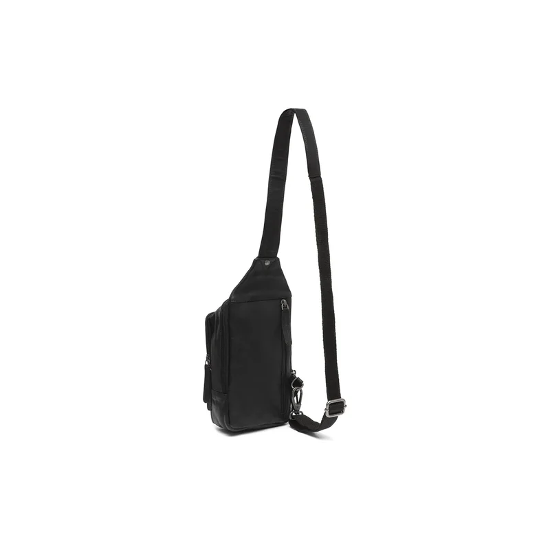 The Chesterfield Brand | Leder Crossbody Riga Schwarz | Wax Pull Up Leder