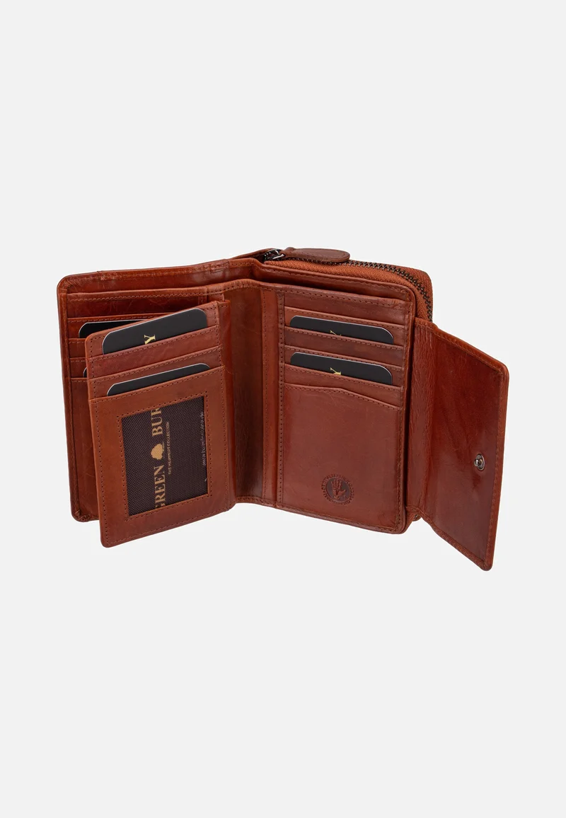 Newport Rv-Damenbörse Rfid Caramel - Portemonnaie