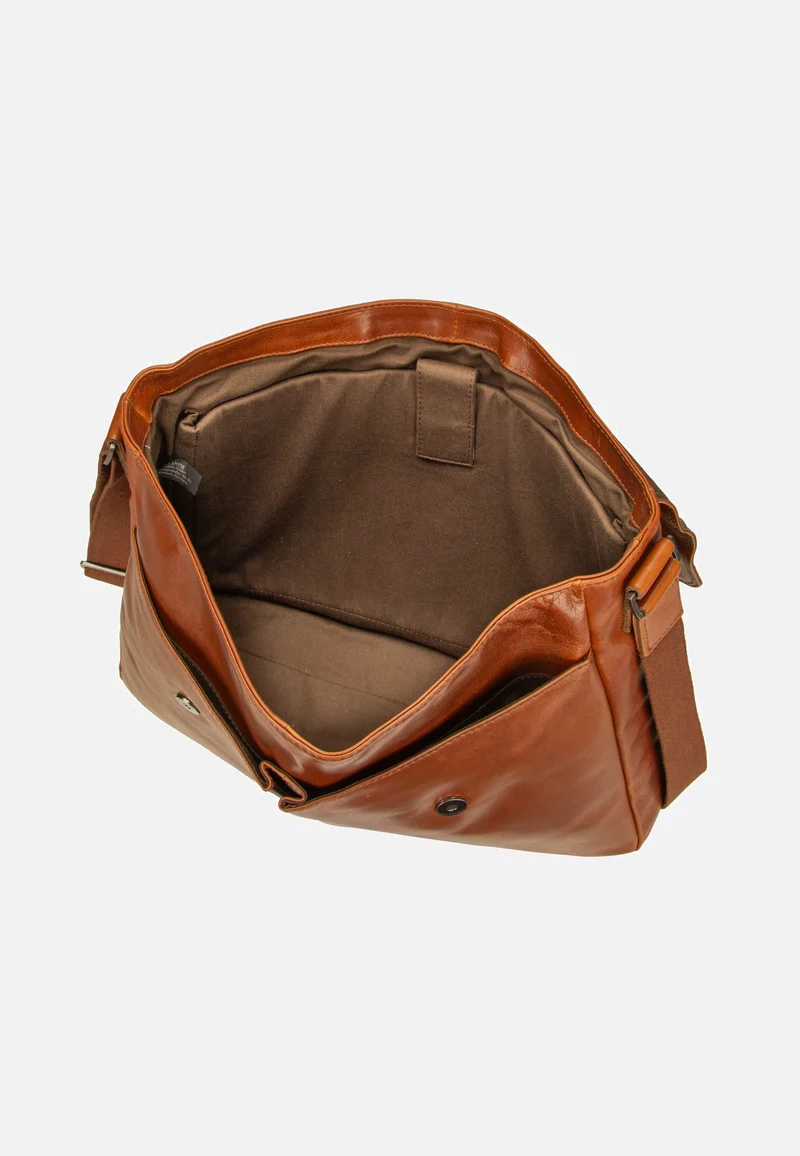 Waxy Vintage A4 Messenger Tobacco Nut - Umhängetasche