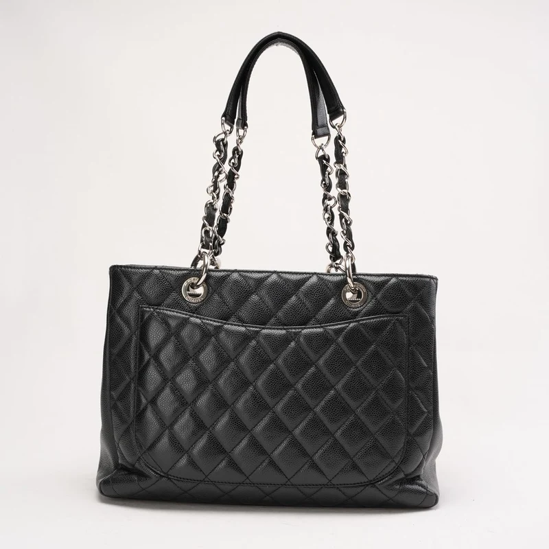 Chanel Grand Shopping Tote Mini GST Tasche Caviar Schwarz 2011