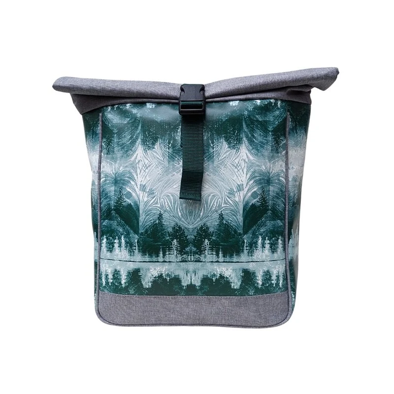 IKURI Kombi Fahrradtasche Rucksack Pinos – wasserdicht, 13–21 l, handgefertigt