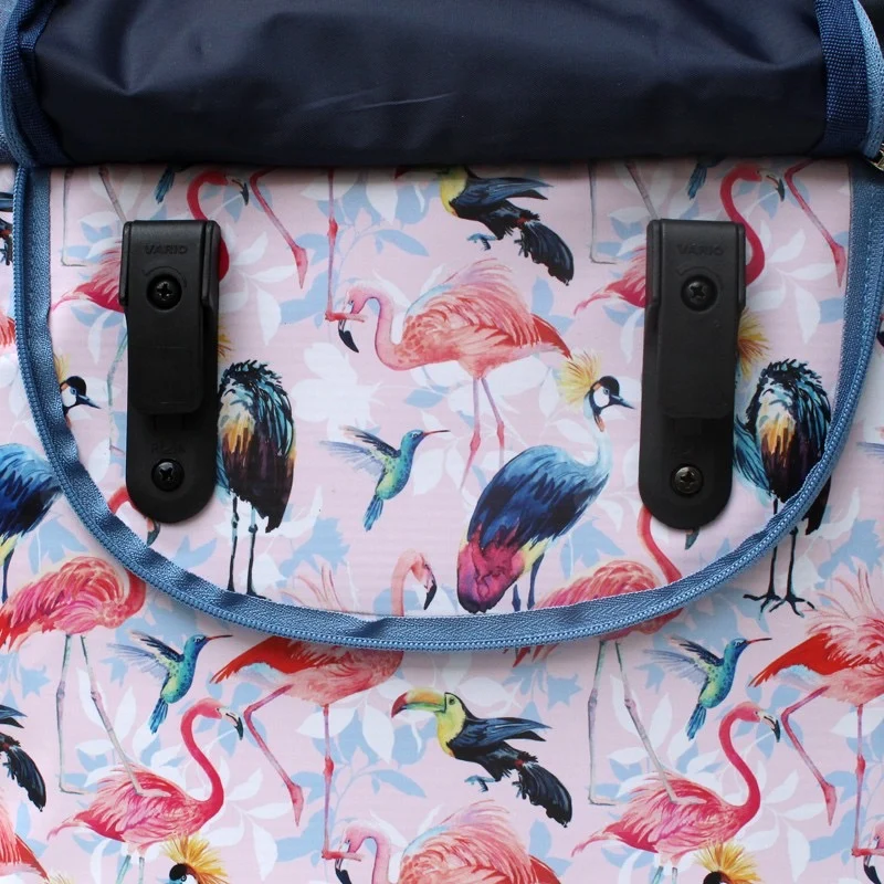 IKURI Fahrradtasche Pajaros – einseitig, wasserdicht, 13–21 l, handgefertigt