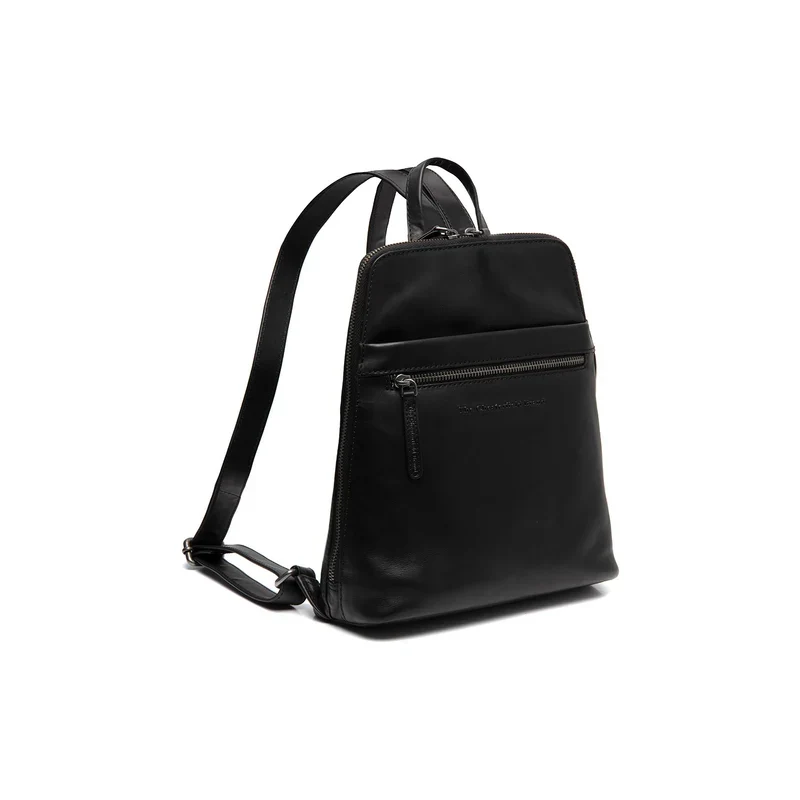 The Chesterfield Brand | Leder Rucksack Linford Schwarz | Wax Pull Up Leder