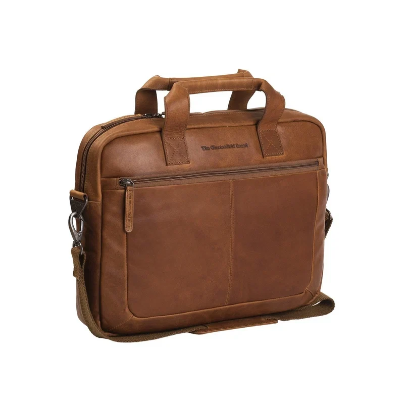 The Chesterfield Brand | Laptoptasche Calvi | Wax Pull Up Leder