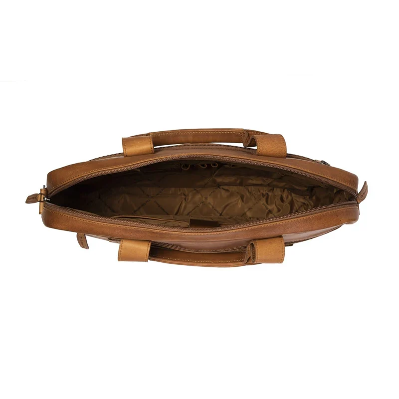The Chesterfield Brand | Laptoptasche Calvi | Wax Pull Up Leder