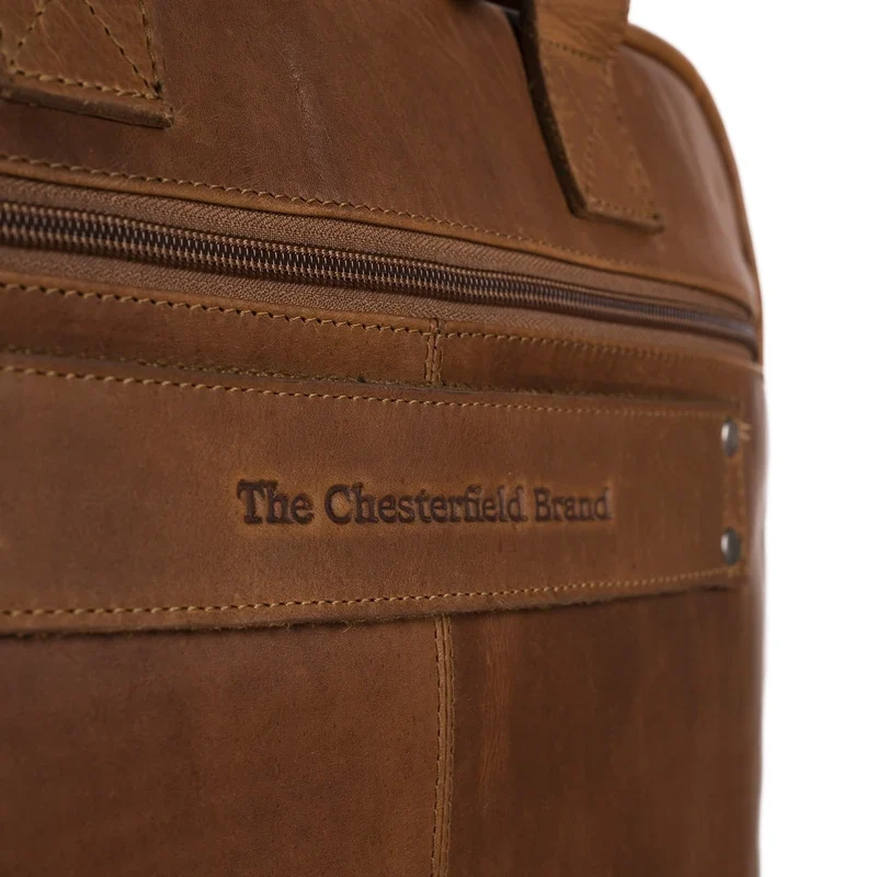 The Chesterfield Brand | Laptoptasche Calvi | Wax Pull Up Leder