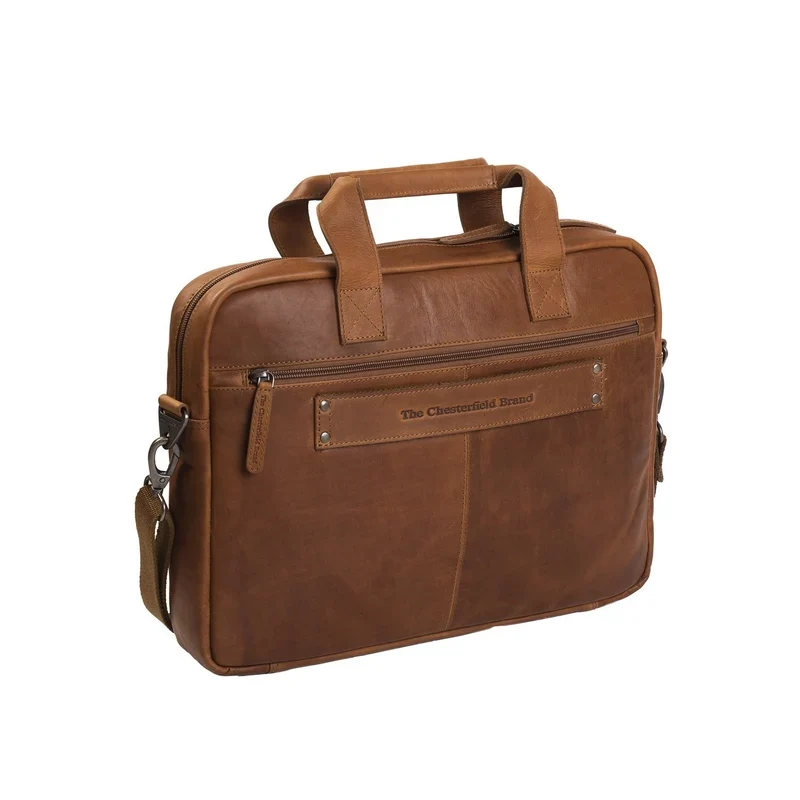 The Chesterfield Brand | Laptoptasche Calvi | Wax Pull Up Leder