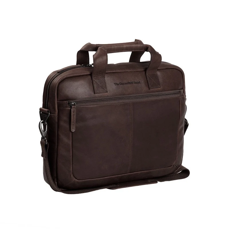 The Chesterfield Brand | Laptoptasche Calvi | Wax Pull Up Leder
