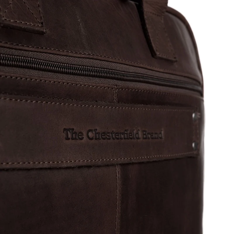 The Chesterfield Brand | Laptoptasche Calvi | Wax Pull Up Leder