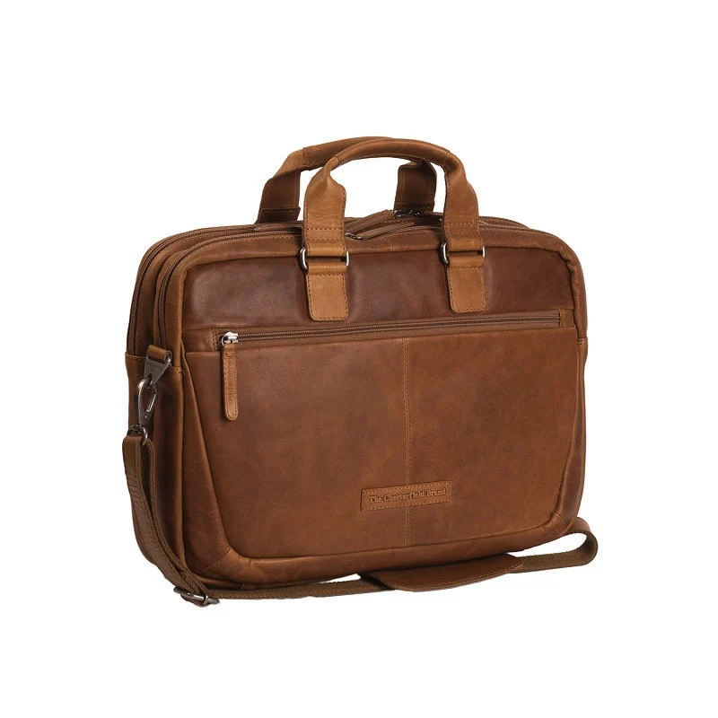The Chesterfield Brand | Laptoptasche Seth | Wax Pull Up Leder