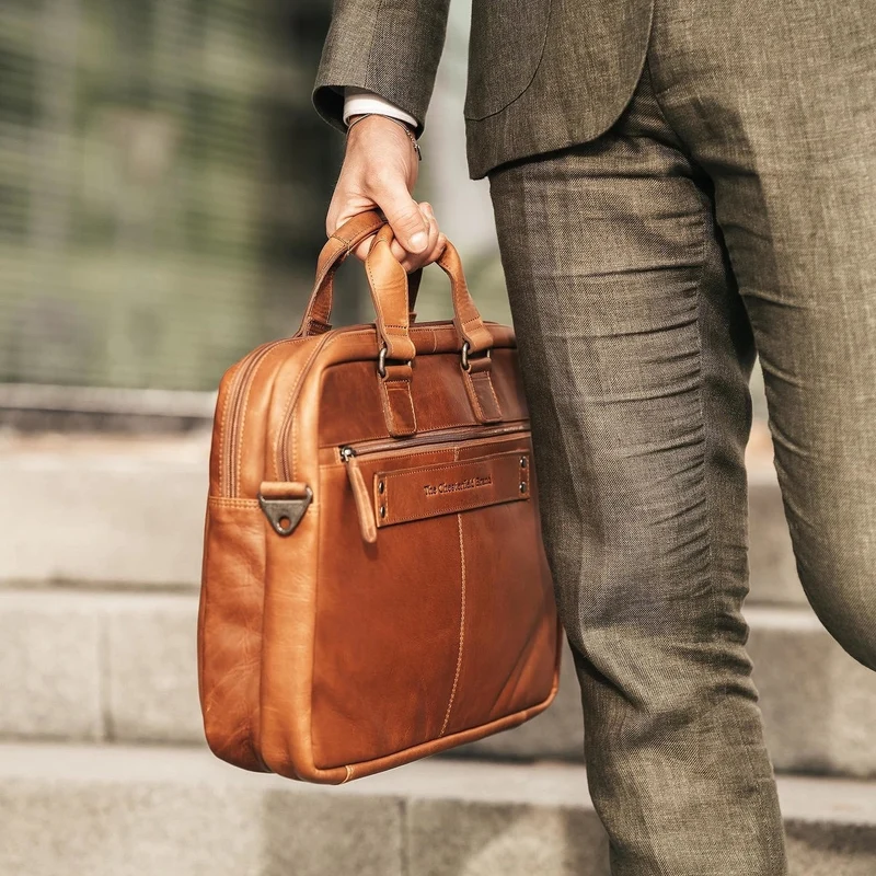 The Chesterfield Brand | Laptoptasche Seth | Wax Pull Up Leder
