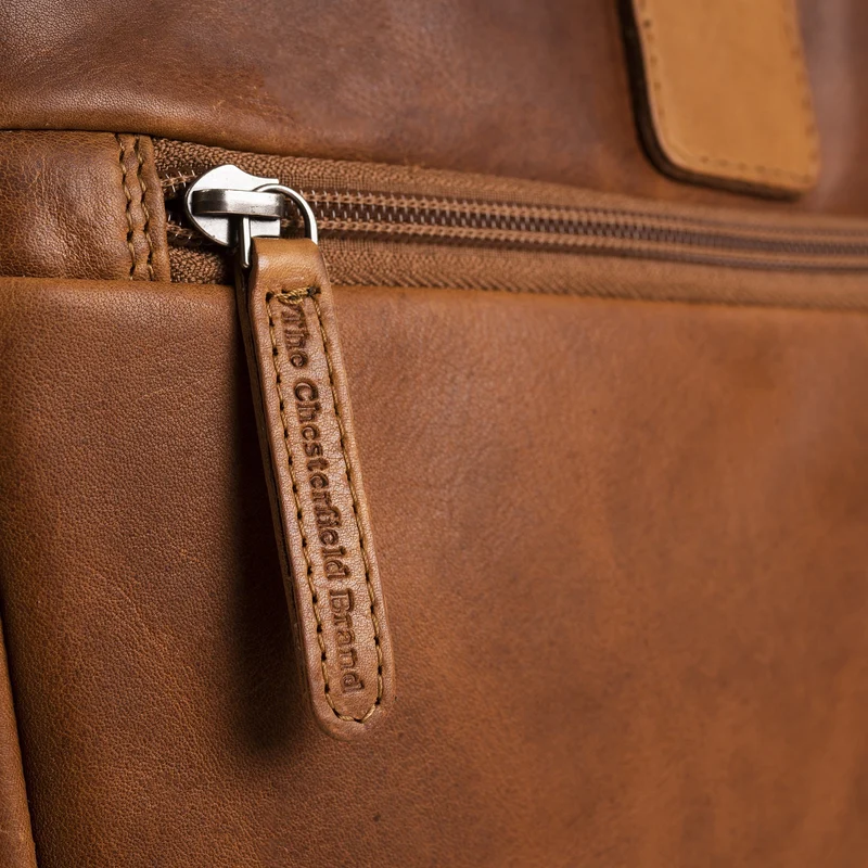 The Chesterfield Brand | Laptoptasche Seth | Wax Pull Up Leder
