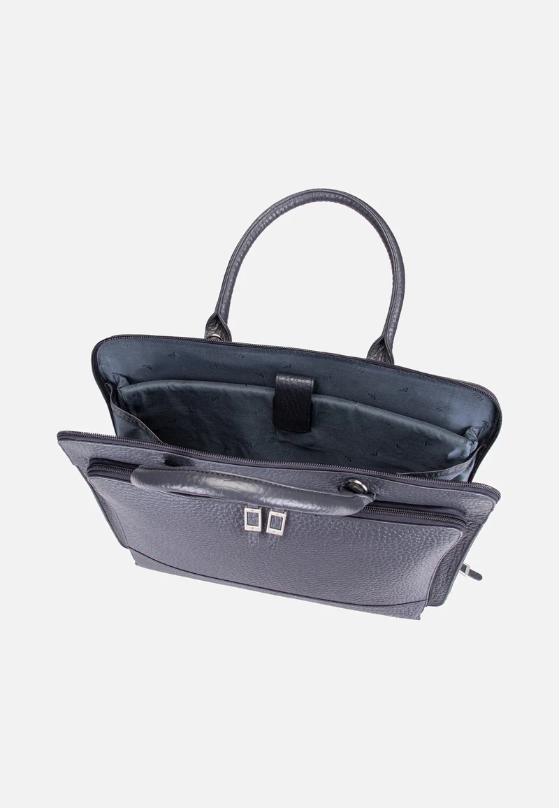 Hirsch 21877 Blau - Aktentasche