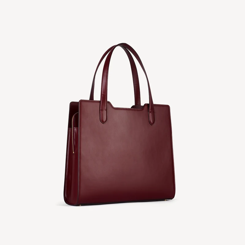 Swaine Tote - Bordeaux