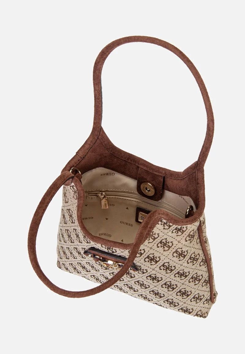 Samantha Mini 13750 Latte Logo/Brown - Schultertasche
