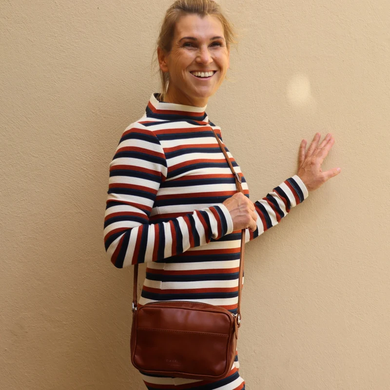 Handtasche Cognac