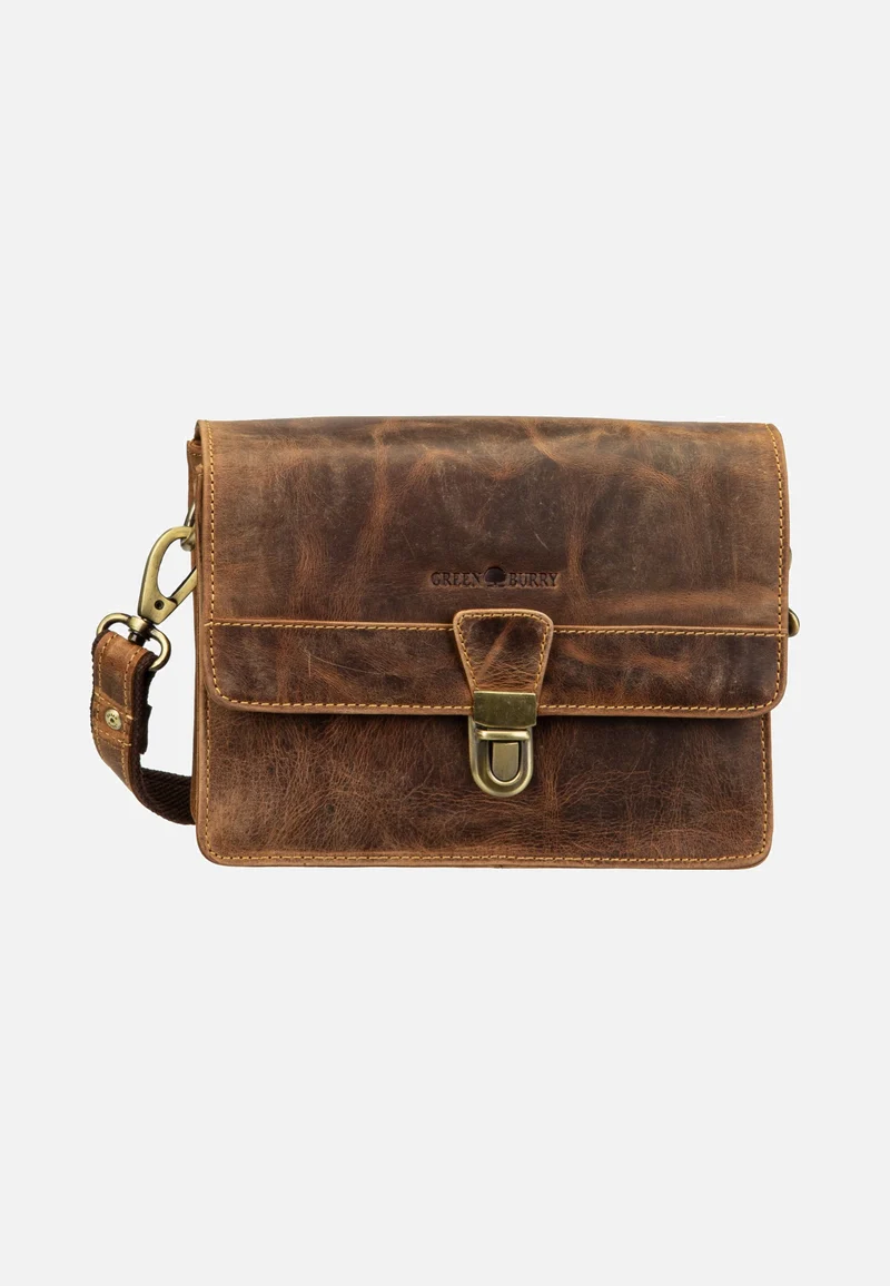Vintage Umhängetasche 1440 Sattelbraun - Crossbody Bag
