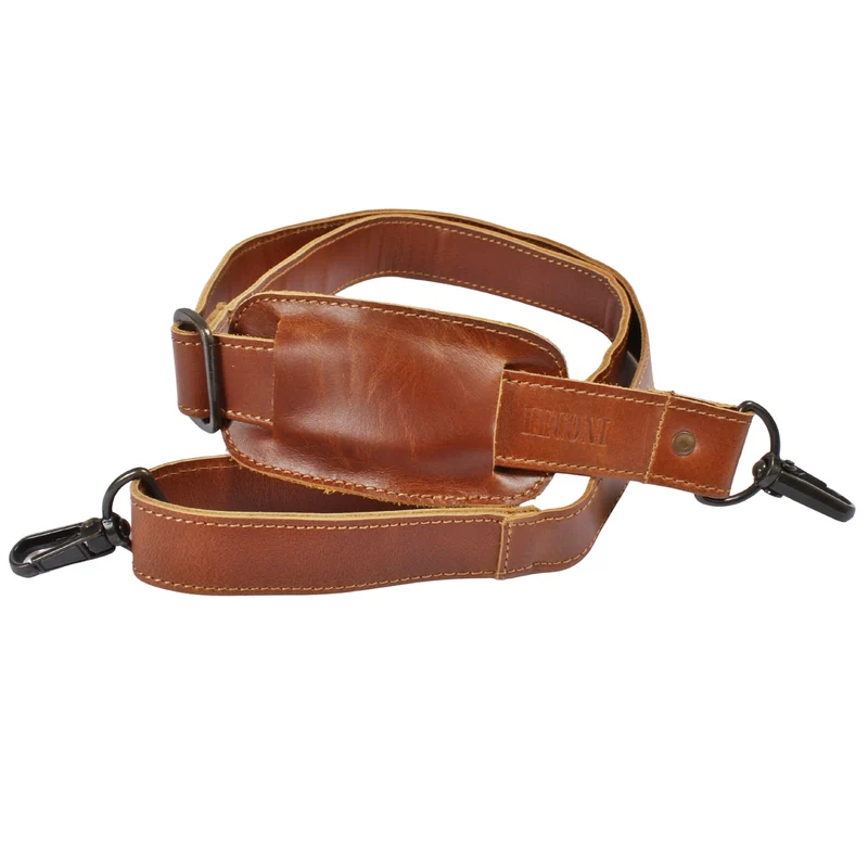 Trageriemen Leder Taschengurt cognac breit 150cm LEC-R3