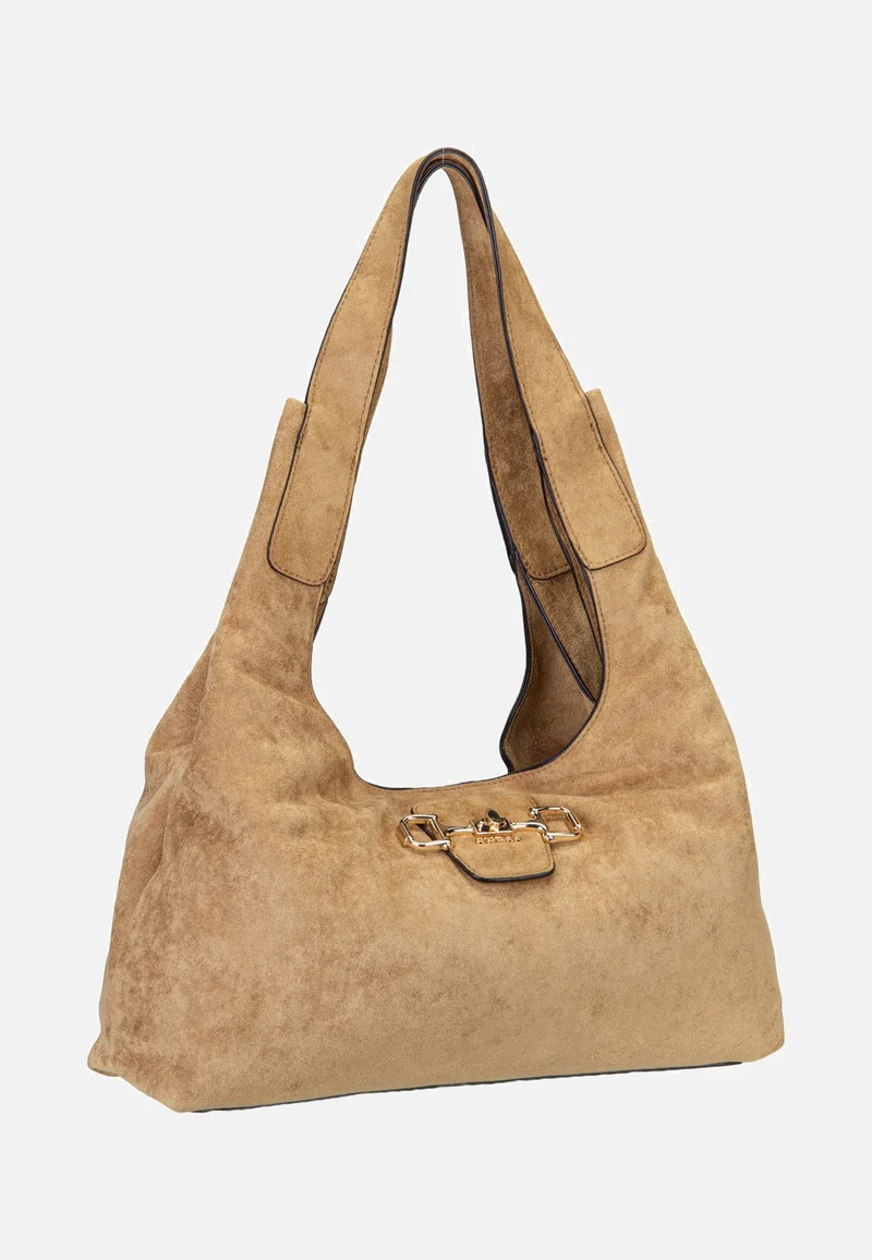 Sunset Suede 14020 Tan - Hobo Bag