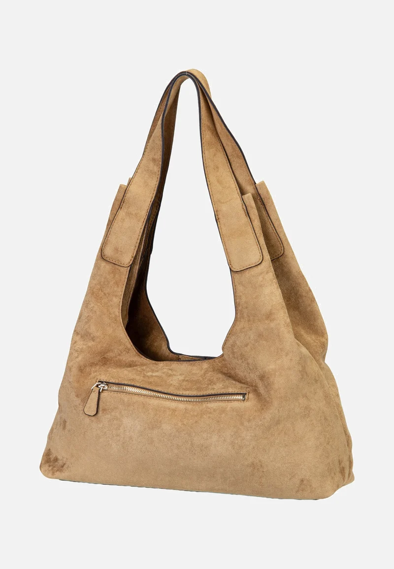 Sunset Suede 14020 Tan - Hobo Bag