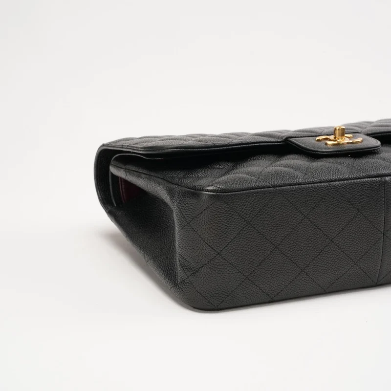 Chanel Jumbo Classic Double Flap Bag Caviar 2015