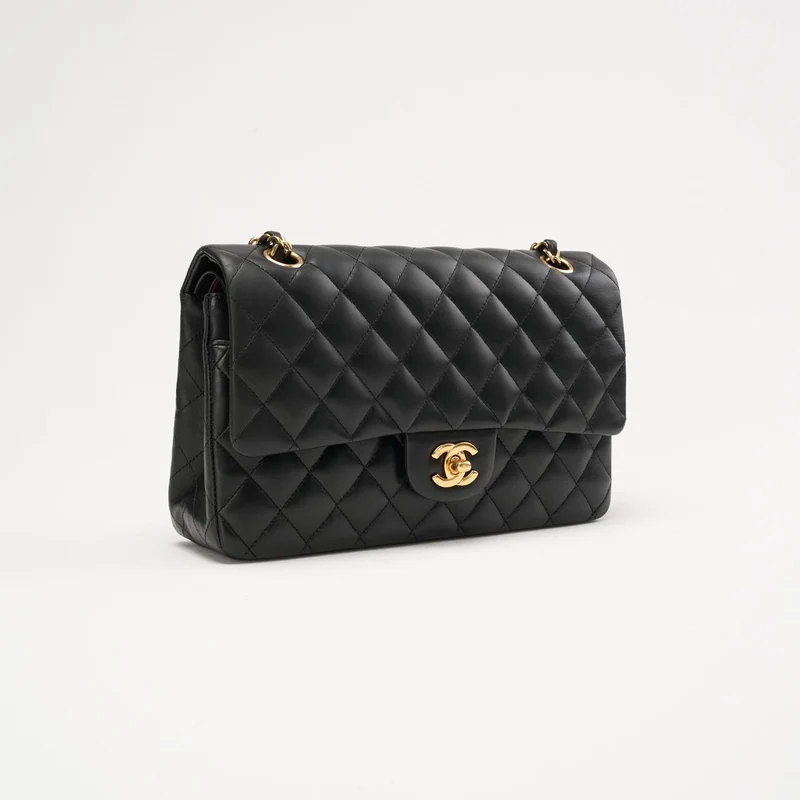 Chanel Timeless Vintage Medium Double Flap Lamb 2006
