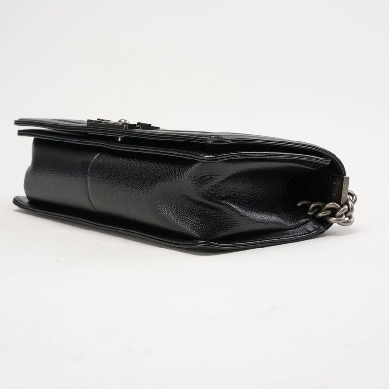 Chanel Medium Le Boy Bag Caviar Black 2020