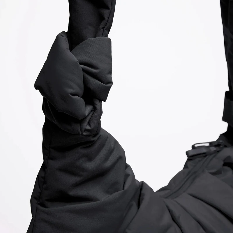 Got Bag PLEAT Moon Bag Large Black