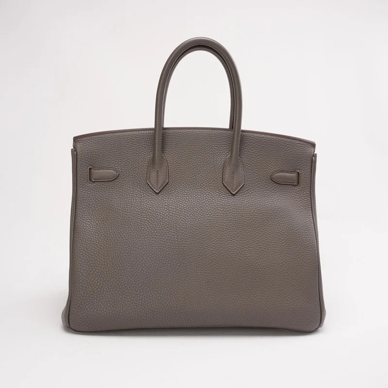 Hermès Birkin 35 Togo Etain Gold Hardware 2013