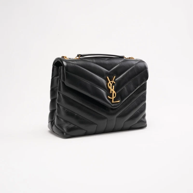 Saint Laurent LouLou Small Leather Black 2018